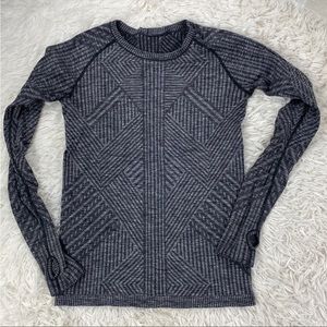 Lululemon Rest Less Pullover (First Release) Heathered Black